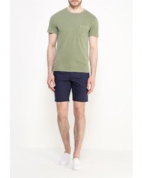 Мужская оливковая футболка от Levi's