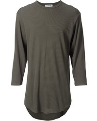 Мужская оливковая футболка от Monkey Time