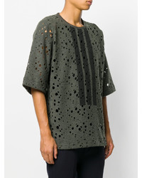 Мужская оливковая футболка от Y-3