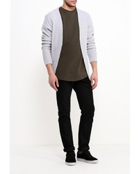 Мужская оливковая футболка от River Island