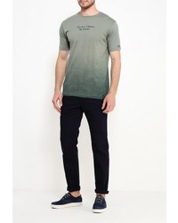 Мужская оливковая футболка от SPRINGFIELD