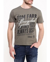Мужская оливковая футболка от Tom Farr