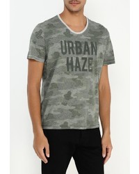 Мужская оливковая футболка от Tom Tailor