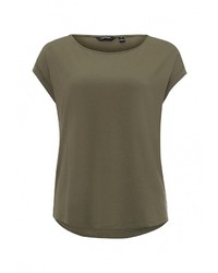 Женская оливковая футболка от Tom Tailor