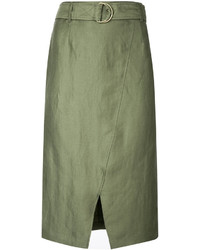 Оливковая юбка от ESTNATION
