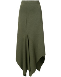 Оливковая юбка от Jason Wu