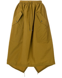 Оливковая юбка от Kenzo