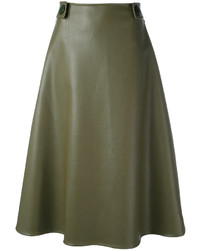 Оливковая юбка от Marni
