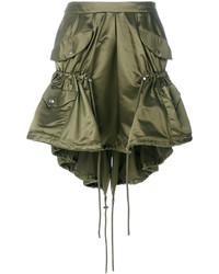 Оливковая юбка от Moschino