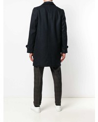 Оливковое длинное пальто от Comme Des Garcons SHIRT