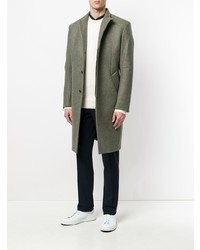 Оливковое длинное пальто от rag & bone