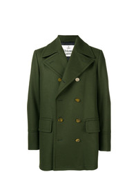 Оливковое длинное пальто от Vivienne Westwood