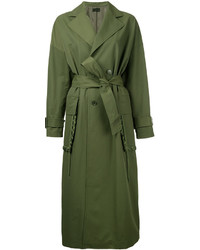 Женское оливковое кружевное пальто от G.V.G.V.