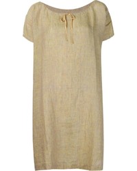 Оливковое льняное платье от Dosa