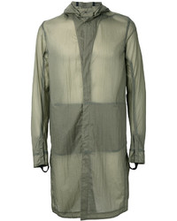 Мужское оливковое пальто от 11 By Boris Bidjan Saberi