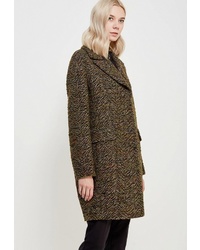 Женское оливковое пальто от Azell'Ricca
