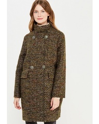 Женское оливковое пальто от Azell'Ricca