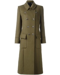 Женское оливковое пальто от Belstaff
