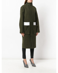 Женское оливковое пальто от Marni