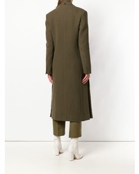 Женское оливковое пальто от Ports 1961