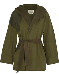 Женское оливковое пальто от Etoile Isabel Marant