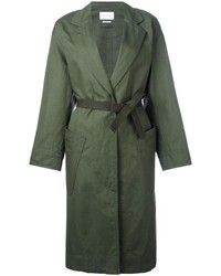 Женское оливковое пальто от Etoile Isabel Marant