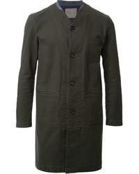 Мужское оливковое пальто от Factotum
