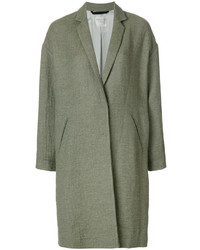 Женское оливковое пальто от Forte Forte