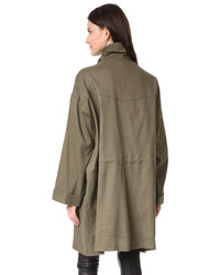 Женское оливковое пальто от IRO