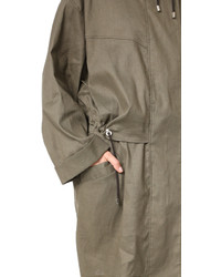 Женское оливковое пальто от IRO