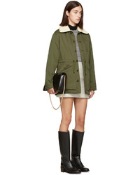 Женское оливковое пальто от A.P.C.