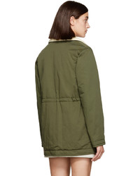 Женское оливковое пальто от A.P.C.