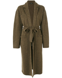 Женское оливковое пальто от Joseph