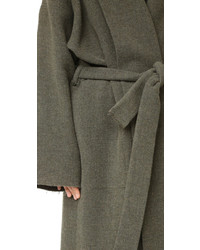 Женское оливковое пальто от Nili Lotan