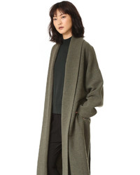 Женское оливковое пальто от Nili Lotan