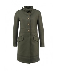 Женское оливковое пальто от Liu Jo Jeans