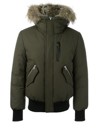 Мужское оливковое пальто от Mackage