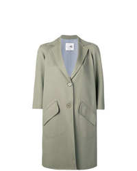 Женское оливковое пальто от Manzoni 24