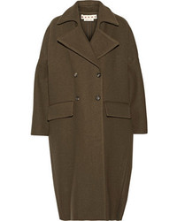 Женское оливковое пальто от Marni
