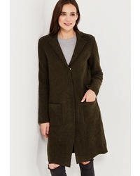 Женское оливковое пальто от Mavi