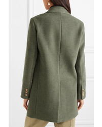 Женское оливковое пальто от The Row