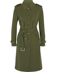 Женское оливковое пальто от Michael Kors