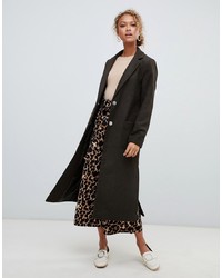Женское оливковое пальто от New Look