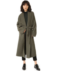Женское оливковое пальто от Nili Lotan