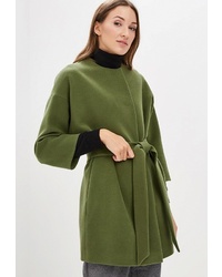 Женское оливковое пальто от Ruxara