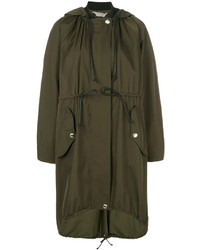 Женское оливковое пальто от Sportmax