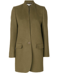 Женское оливковое пальто от Stella McCartney
