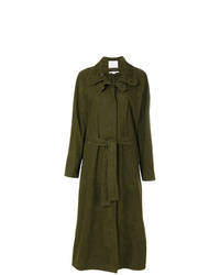 Женское оливковое пальто от Stella McCartney