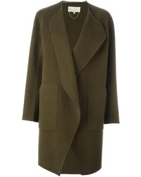 Женское оливковое пальто от Vanessa Bruno