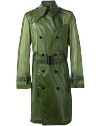 Мужское оливковое пальто от Y-3